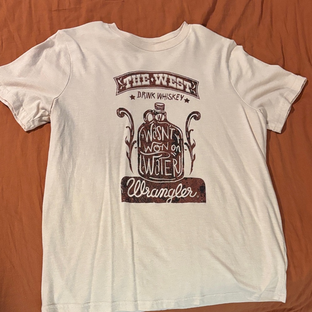 Wrangler Light Pink Graphic Tee